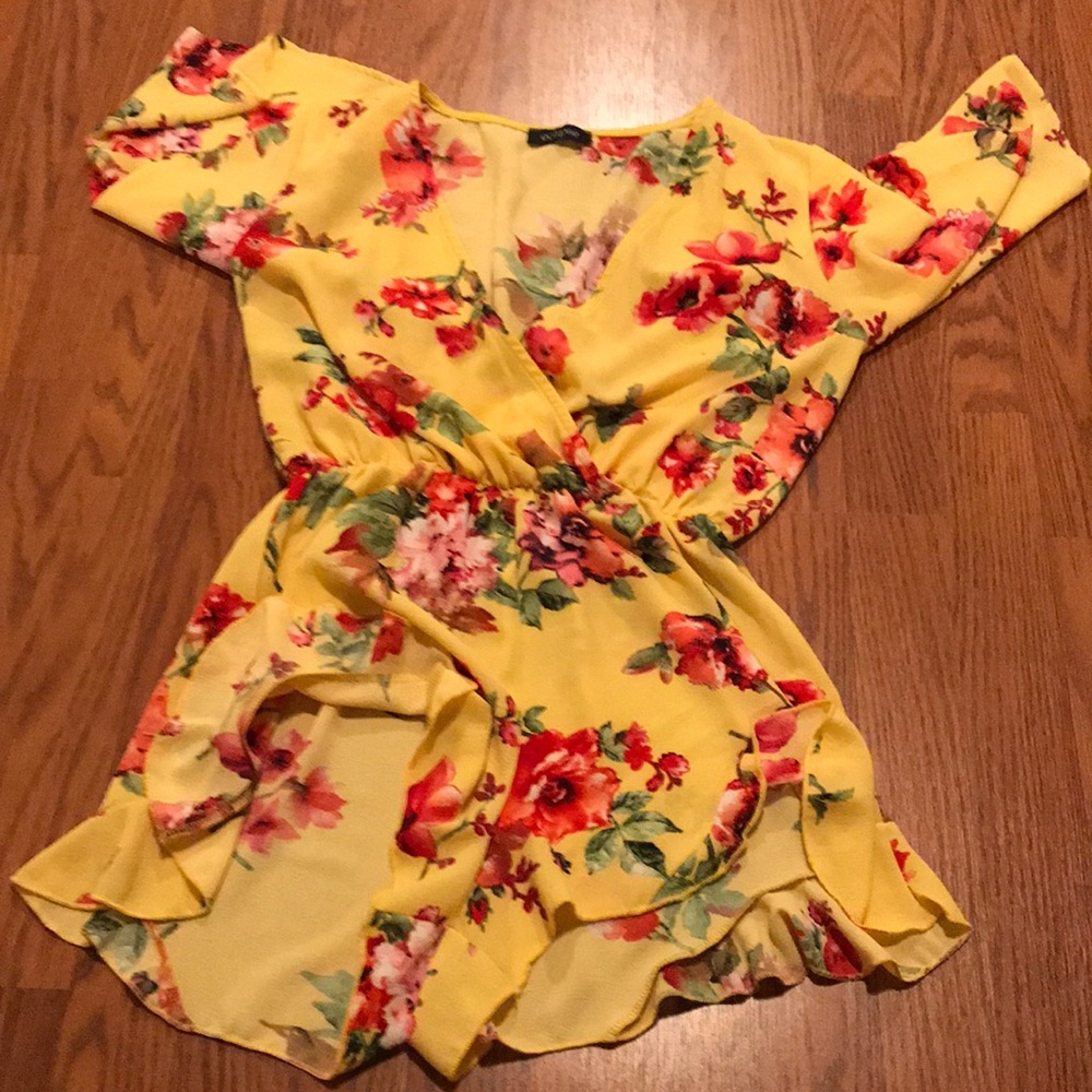 Yellow Romper